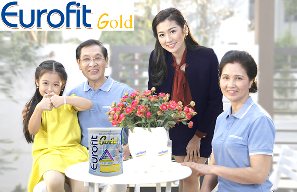 Sữa Eurofit gold dinh dưỡng hoàn hảo cho người già
